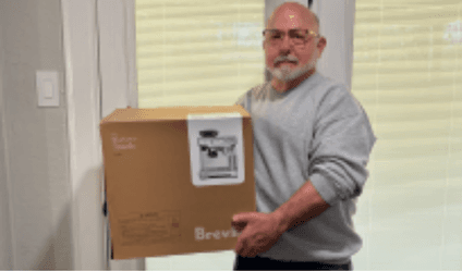 Winner Winter 2026 Bret Conway Breville Barista Espresso Machine