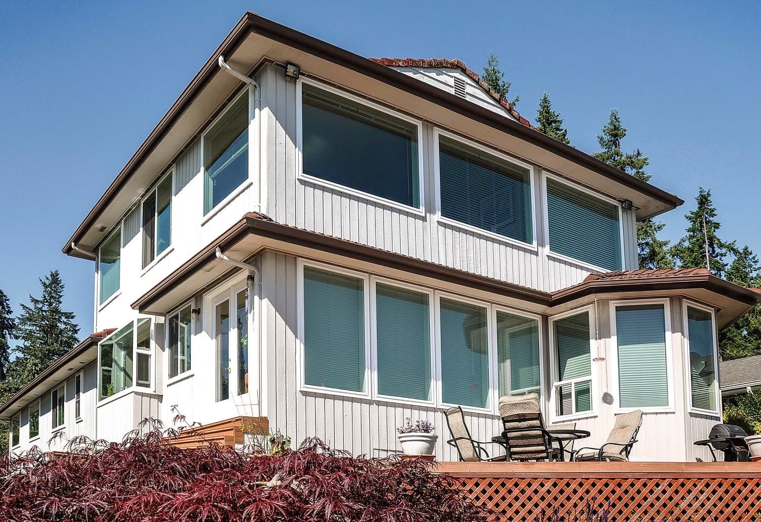 house with windows