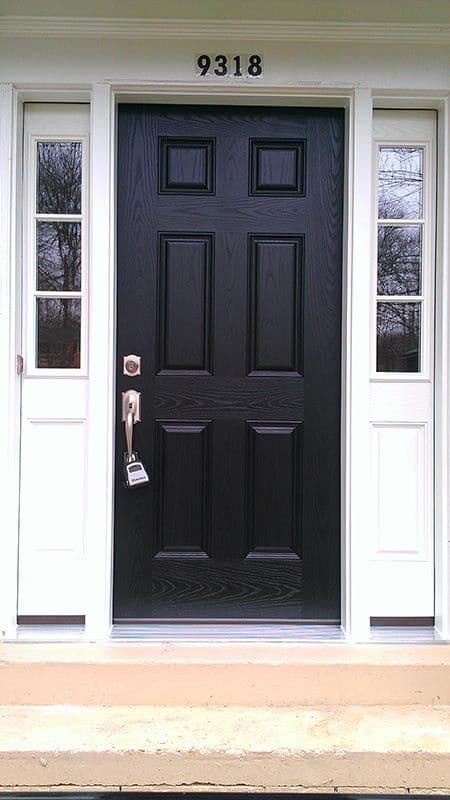 black door